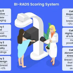 System oceny BI-RADS: od normalnych wyników po konieczność biopsji. Nie martw się, jeśli wynik mammografii nie jest idealny, dzwoniąc do lekarza dowiesz się więcej.